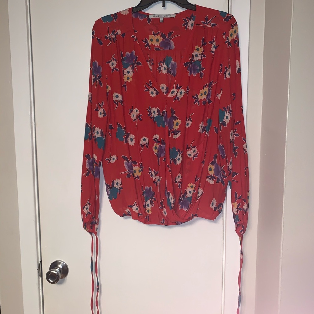 Floral blouse